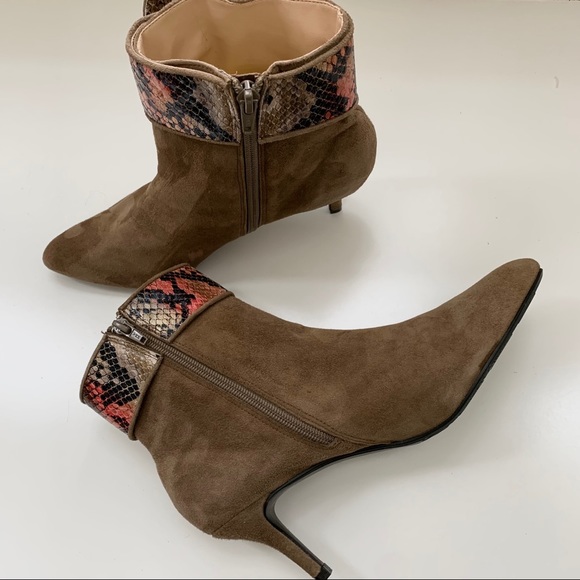 J RENEE BOYCE POINTY NUDE BOOTIES - Picture 6 of 16